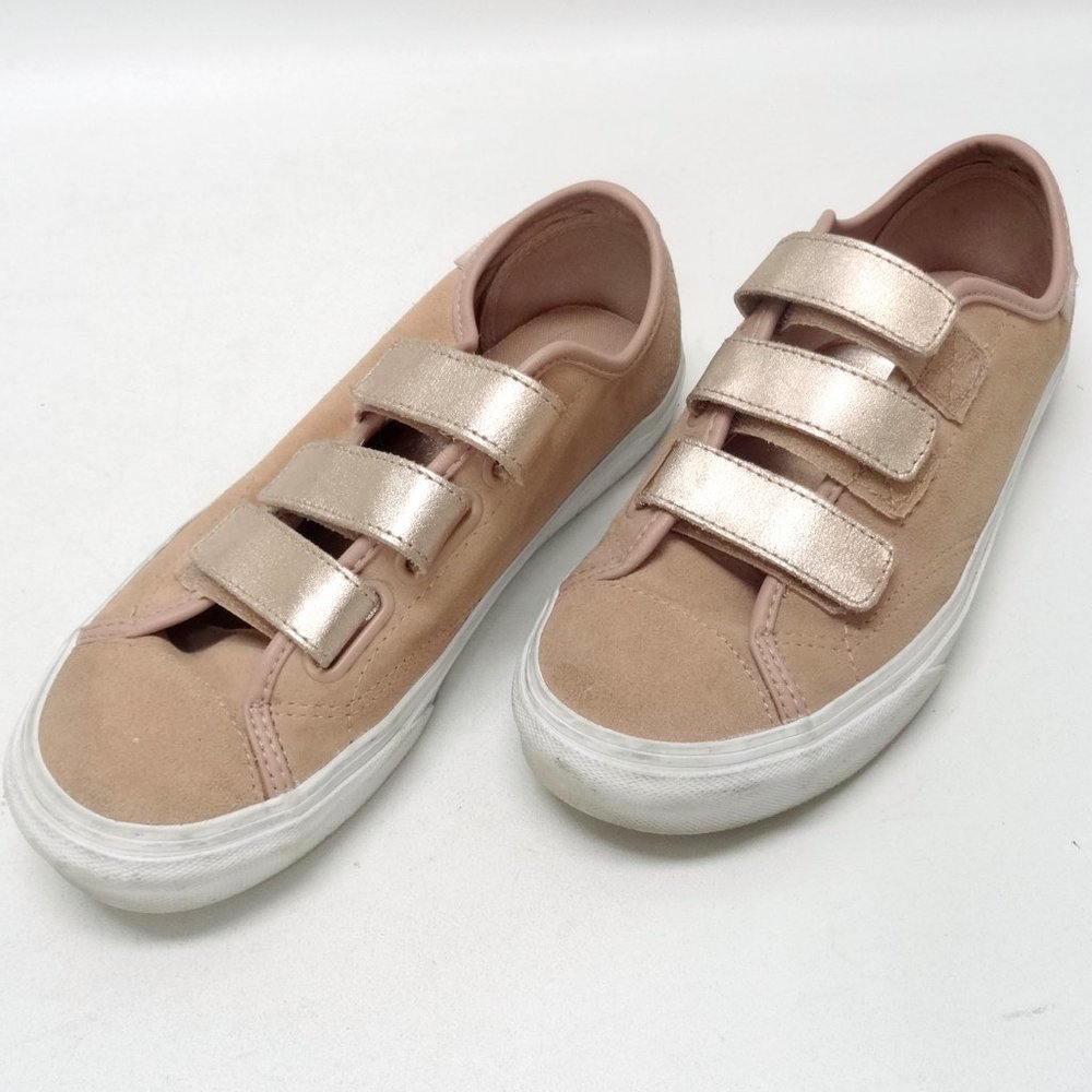 Vans Rose Gold Soft Suede Sneakers